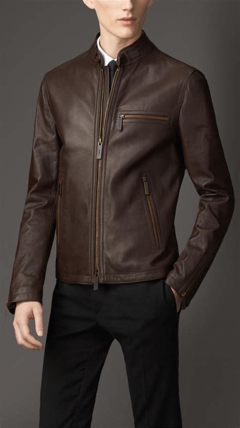 thomas burberry leather jacket|burberry shop online.